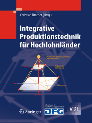 cover image of Integrative Produktionstechnik für Hochlohnländer